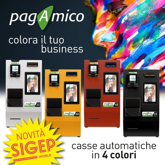 Personalizza il tuo punto vendita con le casse rendiresto colorate