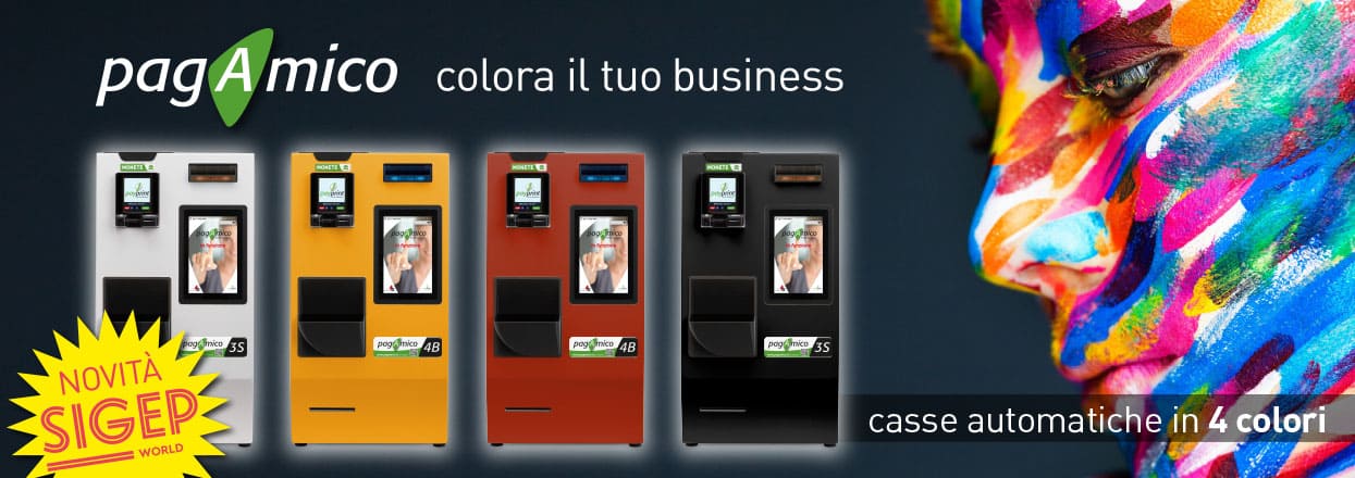 Personalizza il tuo punto vendita con le casse rendiresto colorate