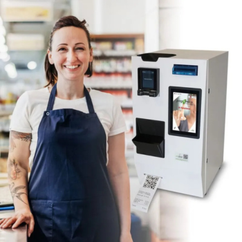 Cassa automatica rendiresto pagAmico 4b pensata per il retail